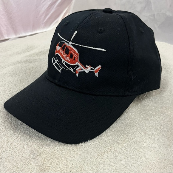 Port Authority's Memorial Hermann Life Flight Adjustable Black Ball Cap - Picture 6 of 15